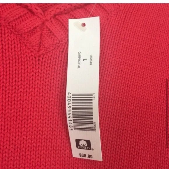 Kim Rogers V Neck Sweater Size Large - Picture 4 of 5